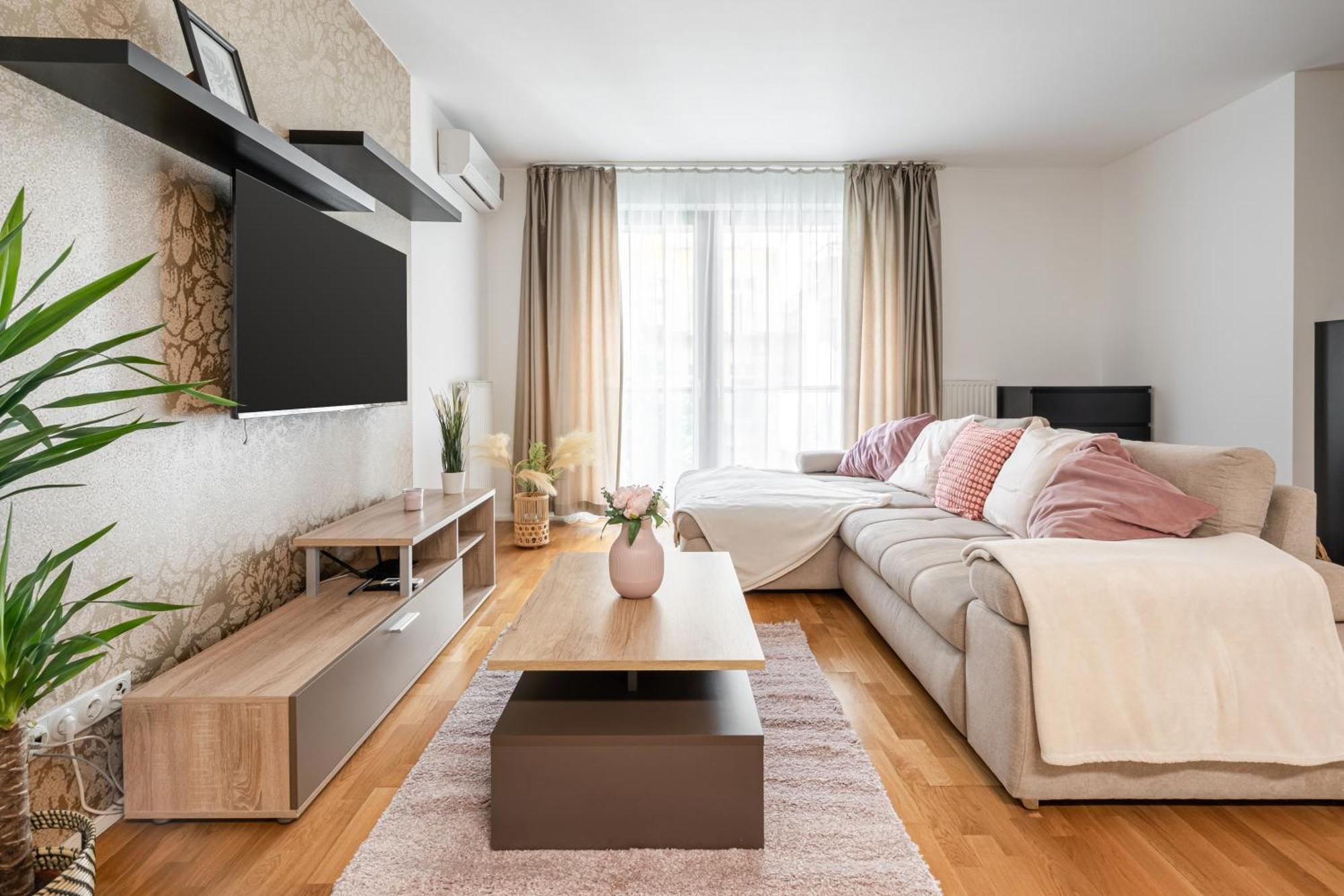 Home Of Serenity - 2 Bdr, Free Parking And Terrace 부다페스트 외부 사진